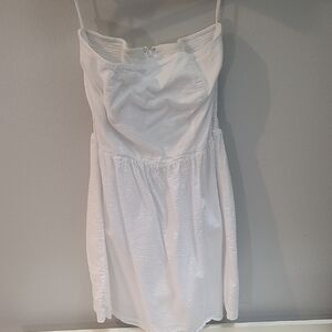 GAP Strapless White Dress